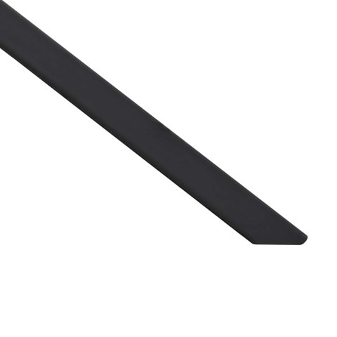 VidaXL Związywacz kablowy 12 szt. 4,6 x 800 mm Czarny