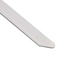 VidaXL Związywacz kablowy 250 szt. 4,6 x 300 mm srebrny