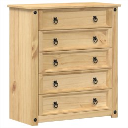 VidaXL Komoda Corona, 80x40x89 cm, lite drewno sosnowe