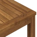 VidaXL Stolik kawowy naturalny 60,5 x 30 x 36 cm Lite Drewno Akacji