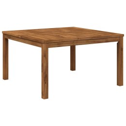 VidaXL Stolik kawowy naturalny 80 x 80,5 x 45 cm Lite Drewno Akacji