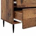 VidaXL Szafka Nocna z szufladą Stare drewno 62 x 34,5 x 47,5 cm
