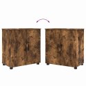 VidaXL Zestaw mebli łazienkowych 4 szt. Dąb wędzony 61 x 35 x 64 cm