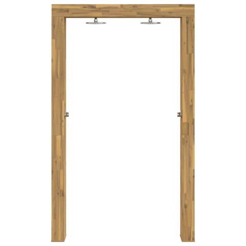 VidaXL Prysznic na zewnątrz 226 cm Drewno akacjowe i stal nierdzewna