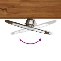 VidaXL Prysznic na zewnątrz 226 cm Drewno akacjowe i stal nierdzewna