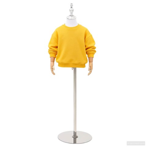 VidaXL Regulowany manekin 120-157 cm z podstawą Dla obu płci PP Biały