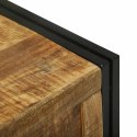VidaXL Skrzynia do przechowywania Brązowy i czarny 80 x 50 x 50 cm