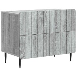 VidaXL Szafka Nocna Szary Sonoma 62 x 34,5 x 49,5 cm