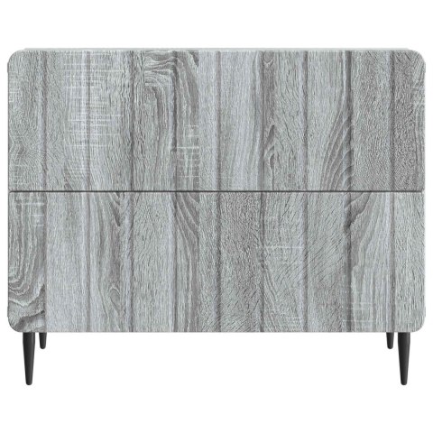 VidaXL Szafka Nocna Szary Sonoma 62 x 34,5 x 49,5 cm