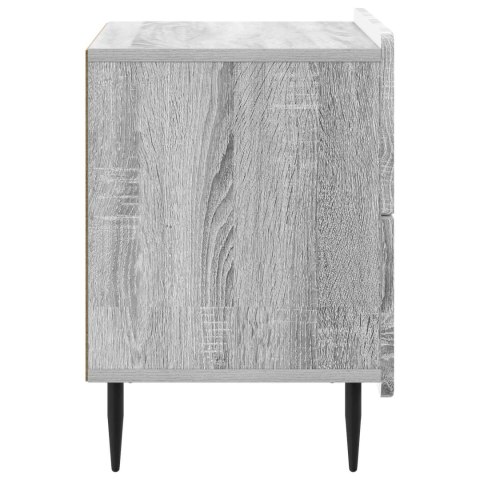 VidaXL Szafka Nocna Szary Sonoma 62 x 34,5 x 49,5 cm