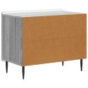 VidaXL Szafka Nocna Szary Sonoma 62 x 34,5 x 49,5 cm