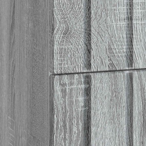 VidaXL Szafka Nocna Szary Sonoma 62 x 34,5 x 49,5 cm