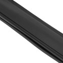 VidaXL Uszczelka drzwi garażowych Czarny 41 x 33 mm 5,5 m PVC
