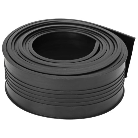 VidaXL Uszczelka drzwi garażowych Czarny 70 x 6 mm 4,5 m PVC
