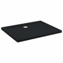 BRODZIK PRYSZNICOWY Z KROPECZKAMI 100 X 80 X 4 CM ABS CZARNY