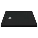 BRODZIK PRYSZNICOWY Z KROPECZKAMI 100 X 80 X 4 CM ABS CZARNY