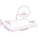 VidaXL Brodzik prysznicowy z kropeczkami 90 x 70 x 4 cm ABS Czarny