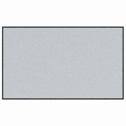 VidaXL Dywanik wejściowy Szary i czarny 90 x 150 cm 100% poliamid