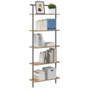 VidaXL Półka na książki 5 poziomy 60 x 24 x 168 cm Drewno inżynieryjne
