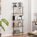 VidaXL Półka na książki 5 poziomy 60 x 24 x 168 cm Drewno inżynieryjne