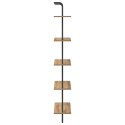 VidaXL Półka na książki 5 poziomy 60 x 24 x 168 cm Drewno inżynieryjne