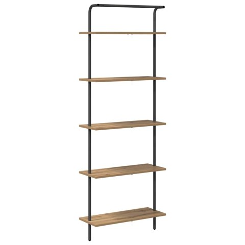 VidaXL Półka na książki 5 poziomy 60 x 24 x 168 cm Drewno inżynieryjne