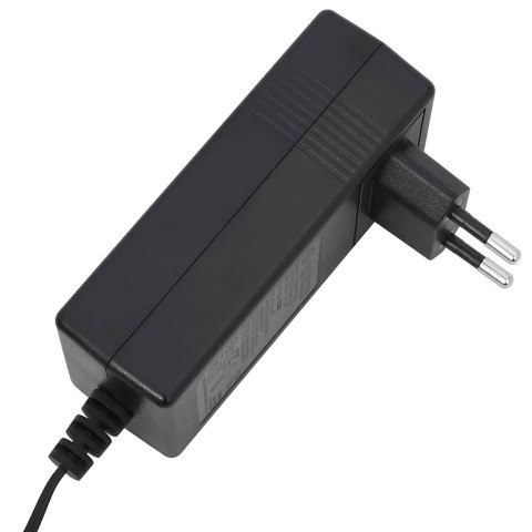 VidaXL Rozkładany fotel masujący, elektryczny, różowy, aksamit