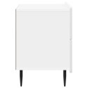 VidaXL Szafka Nocna Biały wysoki połysk 62 x 34,5 x 49,5 cm