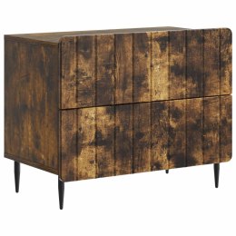 VidaXL Szafka Nocna Dąb wędzony 62 x 34,5 x 49,5 cm