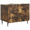 VidaXL Szafka Nocna Dąb wędzony 62 x 34,5 x 49,5 cm