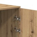 VidaXL Szafka do przechowywania dąb artisan Drewno klejone