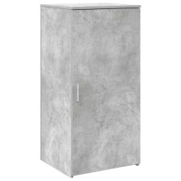 VidaXL Szafka, szarość betonu, 50x45x103,5 cm, materiał drewnopochodny