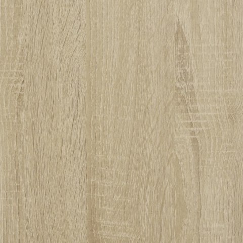 VidaXL Witryna, dąb sonoma, 60x8,5x58 cm, materiał drewnopochodny