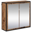 VidaXL Zestaw mebli łazienkowych 3 szt. Stare drewno 80 x 33 x 60 cm