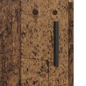 VidaXL Zestaw mebli łazienkowych 3 szt. Stare drewno 80 x 33 x 60 cm