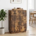 VidaXL Bufet Dąb wędzony 66 x 34,5 x 87 cm Drewno inżynieryjne
