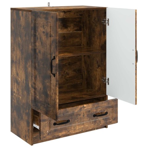 VidaXL Bufet Dąb wędzony 66 x 34,5 x 92 cm Drewno inżynieryjne