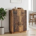 VidaXL Bufet Stare drewno 66 x 34,5 x 87 cm Drewno inżynieryjne