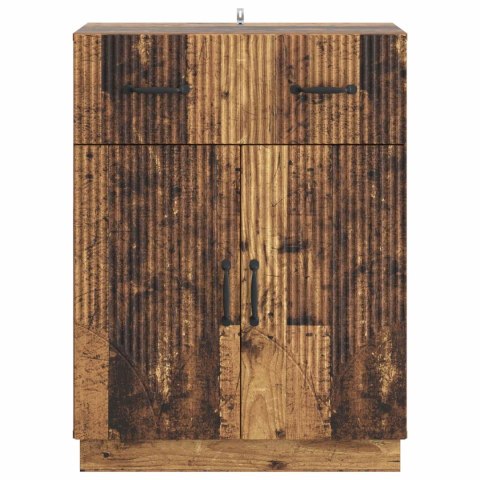 VidaXL Bufet Stare drewno 66 x 34,5 x 87 cm Drewno inżynieryjne