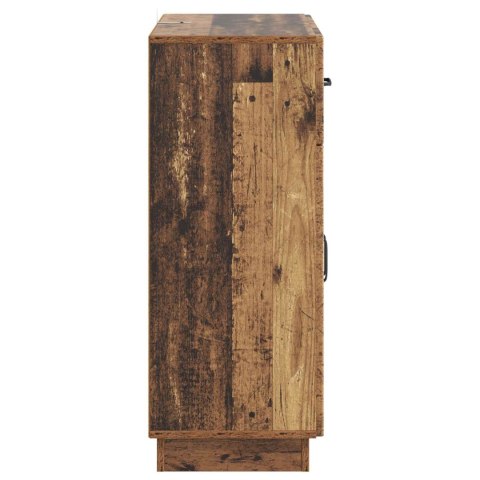 VidaXL Bufet Stare drewno 66 x 34,5 x 87 cm Drewno inżynieryjne
