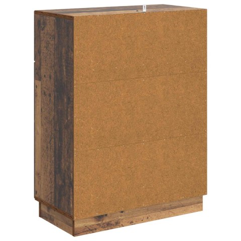 VidaXL Bufet Stare drewno 66 x 34,5 x 87 cm Drewno inżynieryjne