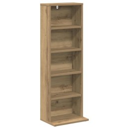 VidaXL Kabinet na płyty CD Dąb artisan 33 x 23,5 x 97,5 cm