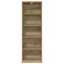 VidaXL Kabinet na płyty CD Dąb artisan 33 x 23,5 x 97,5 cm