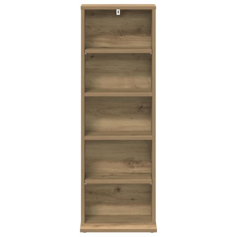 VidaXL Kabinet na płyty CD Dąb artisan 33 x 23,5 x 97,5 cm
