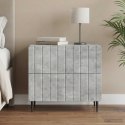 VidaXL Szafka Nocna Betonowy szary 62 x 34,5 x 49,5 cm