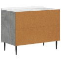 VidaXL Szafka Nocna Betonowy szary 62 x 34,5 x 49,5 cm