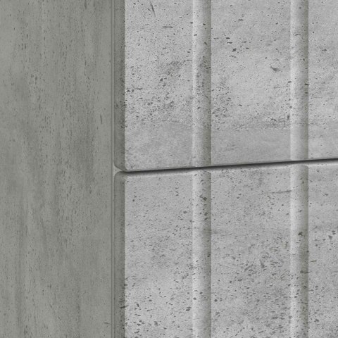 VidaXL Szafka Nocna Betonowy szary 62 x 34,5 x 49,5 cm