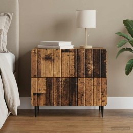 VidaXL Szafka Nocna Stare drewno 62 x 34,5 x 49,5 cm
