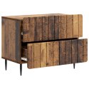 VidaXL Szafka Nocna Stare drewno 62 x 34,5 x 49,5 cm