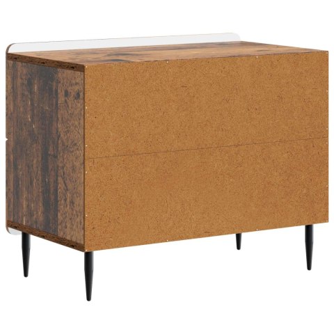 VidaXL Szafka Nocna Stare drewno 62 x 34,5 x 49,5 cm
